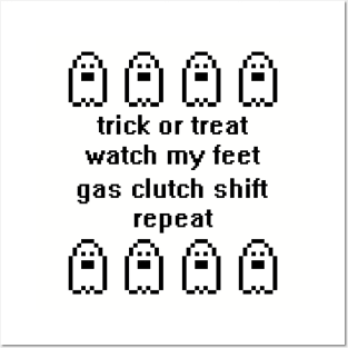 Trick or treat watch my feet... Posters and Art